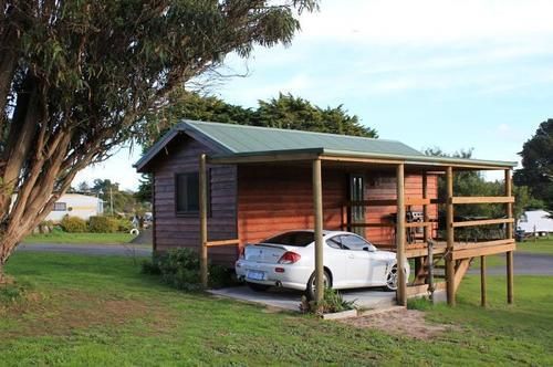 Abel Tasman Cabins Devonport Exterior foto